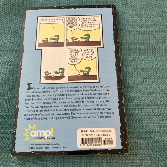 The Croc Ate My Homework by Stephan T. Pastis - Picture 2 of 8